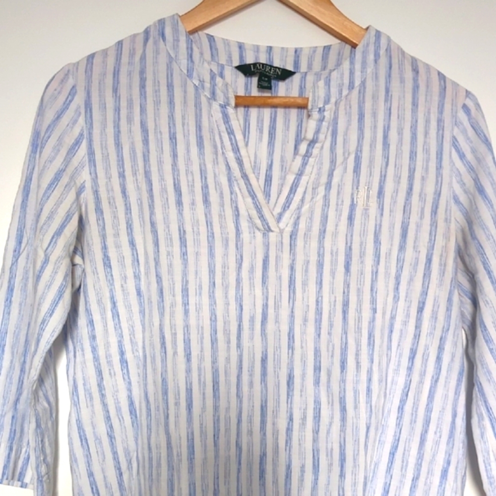 Ralph Lauren Striped Blue and White Tunic